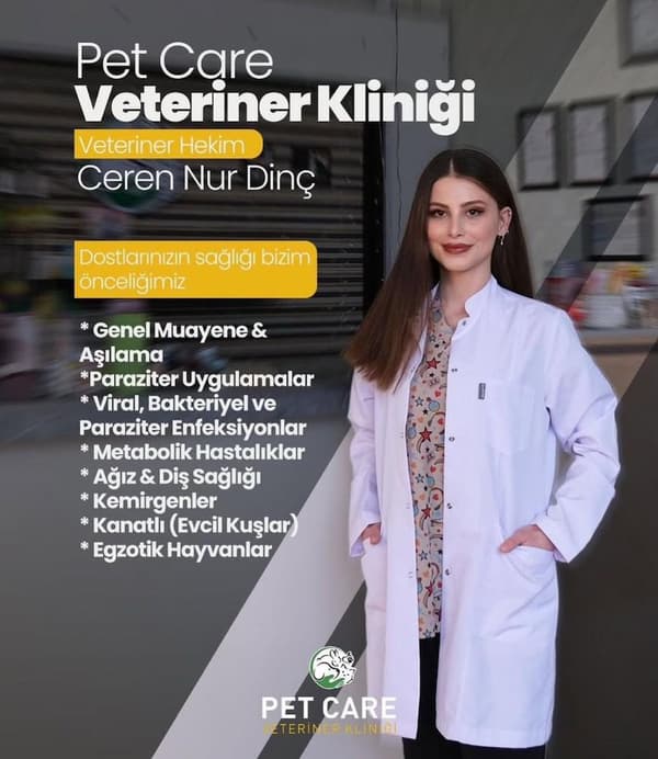 Pet Care Veteriner Kliniği - 1. Fotoğraf Pet Care Veteriner Kliniği - 1. Fotoğraf